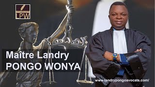 La plaidoirie de Maître Landry PONGO au TGIGOMBE dans laffaire Sté CDM VS Sté STANDARD BANK RDC [upl. by Marcin480]