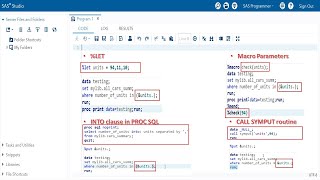 MACROS IN SAS  3  How to Create Macro Variables in SAS Different Ways of Creating Macro Variables [upl. by Massimiliano]