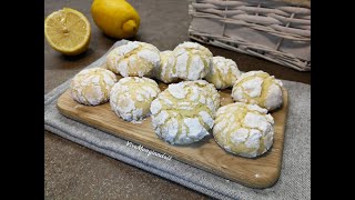 Biscotti al limone morbidi e facili [upl. by Annoiek]