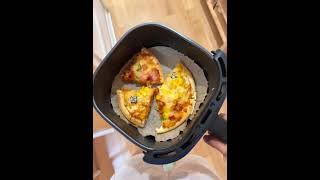 Making pizza with the air fryer [upl. by Ailuj]