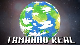 Como a internet está recriando o Planeta Terra no Minecraft tamanho real [upl. by Krantz]