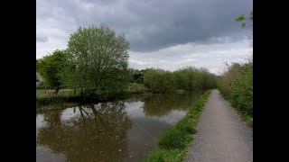 Walking along the Shropshire Union Canal April 25 2022 Part 7 [upl. by Garate]