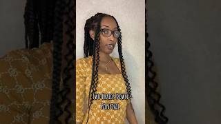 8 Easy Ways To Style BohoGoddess Knotless Box Braids [upl. by Fugazy]