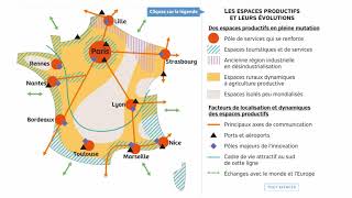 3e Les espaces productifs et leurs évolutions [upl. by Wyon]