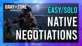 Native Negotiations  Lab Rat  Gray Zone Warfare Night Ops GUIDE  QuickSolo  Mission Tutorial [upl. by Illa]