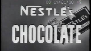 Nestles chocolate 1959 TV commercial [upl. by Saire]