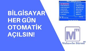 Bilgisayarı Her Gün Otomatik Açma [upl. by Materi]