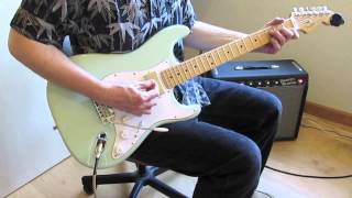 Seymour Duncan Phat Cat Pickups HumbuckerSize P90s in Strat [upl. by Naneik]