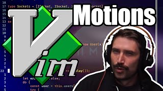 Vim As You Editor  Advanced Motions P1 [upl. by Godric]