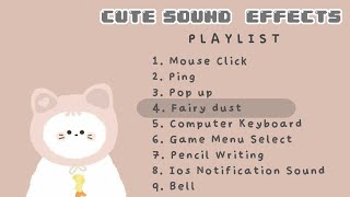 Cute Sound Effects for Editing  No copyright [upl. by Manuela]