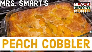 Southern Peach Cobbler— The Black Way 🥧 [upl. by Eilah559]