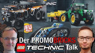 Der PROMOBRICKS LEGO Technic Talk Technic Neuheiten März 2022 [upl. by Arised]