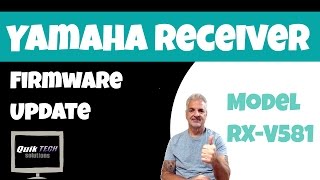 How To Update Firmware on a Yahama Home Theater Receiver [upl. by Moran]