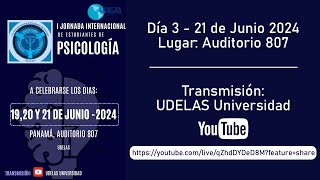 I Jornada Internacional de Psicología 2024  Día 3 [upl. by Idnil215]