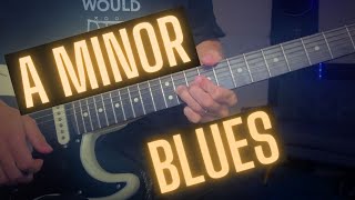 Sweet Groove Blues Guitar Backing Track  A Minor [upl. by Owens598]