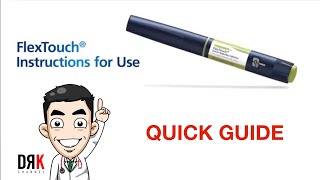 TRESIBA FlexTouch Pen Instructions for Use ✅ QuickGuide [upl. by Ecyt498]