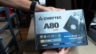 Chieftec A80 750W CTG750C moduláris tápegység bemutató videó  Tech2hu [upl. by Madancy]