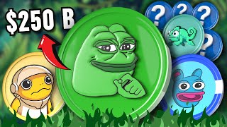 PEPE  Top 7 BEST Meme Coins To Make Millions This Bull Run [upl. by Sidnac115]