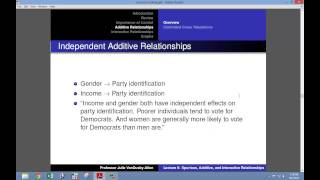 Lecture 6 Spurious Additive and Interactive Relationships [upl. by Staley646]