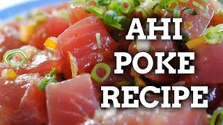 Ahi Poke Recipe [upl. by Aneeras383]