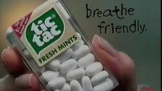 Tic Tac Fresh Mints  Television Commercial  2000 [upl. by Sproul211]