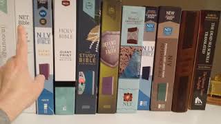 My 120 Bible collection [upl. by Eneleuqcaj]