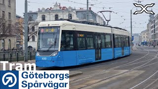 Spårväg Göteborg  Tram  Sweden  Västtrafik  2022 [upl. by Atilek]