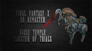 Final Fantasy X  Djose Temple Cloister of Trials Guide [upl. by Stinson561]