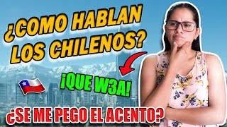 ¿COMO HABLAN LOS CHILENOS🇨🇱😎¿EN REALIDAD HABLAN TAN MAL🤔¡INTENTE IMITARLOS😌😎 [upl. by Reste]