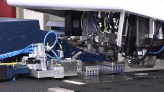 TRUMPF TruMatic 7000 Combination Punch Laser with SheetMaster [upl. by Theodor374]