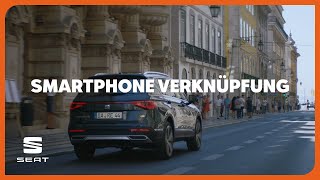 SEAT Tipp 2 So verbindest du dein Smartphone mit der SEAT Full Link Technologie [upl. by Weig]