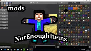 mods que da pra ver o nome dos blocos e ver como faz os items [upl. by Gaudette510]