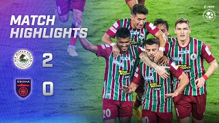 Highlights  ATK Mohun Bagan 20 Odisha FC  Knockout 2 Hero ISL 202223 [upl. by Yentuoc]