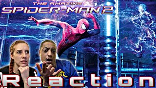 The Amazing SpiderMan 2 2014  Movie Reaction  HER FIRST TIME WATCHING [upl. by Enamart]