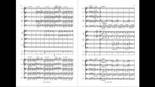 Brahms Hungarian Dance No 5 with Score [upl. by Sunda]