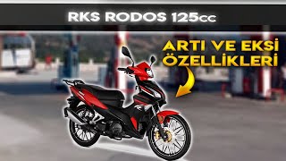 RKS Rodos 50 125cc Cup motor İnceleme Yorumlar [upl. by Harbour]