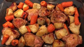 Pot Roast in the Oven with Potatoes and Carrots 🍖🥩🥔🥕🍠🧅  Onion Soup Mix Recipe👨‍🍳 [upl. by Treble]