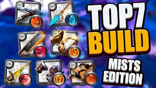 Top 7 Best Build Mist Solo 😋😋 albiononline albionpvp [upl. by Elocel]