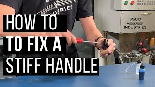 How To Fix Stiff Handles  Balisong Maintenance Tips [upl. by Fayette]