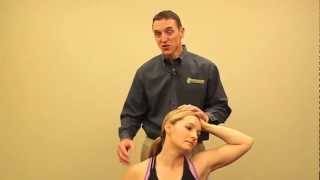 Stretching the Sternocleidomastoid Muscle for Neck Pain [upl. by Anaidiriv590]