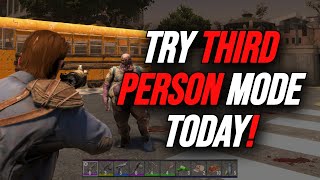 7 Days To Die  How To Enter Third Person AND Spectator Mode [upl. by Patin]