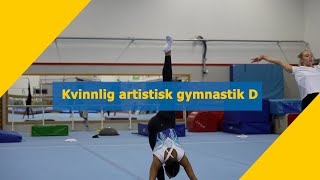 Trailer Kvinnlig artistisk gymnastik D [upl. by Atilrahc]