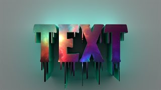 How to make 3D Text in Photoshop [upl. by Peregrine]