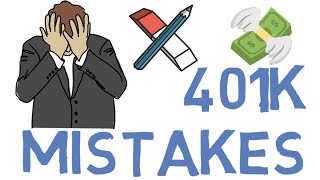 Seven 401k Mistakes 401k Investing for Beginners [upl. by Vod148]