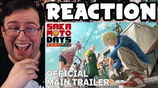 Gors quotSAKAMOTO DAYS OFFICIAL MAIN TRAILERPVquot REACTION [upl. by Yraek]