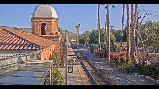 San Juan Capistrano California USA  Virtual Railfan LIVE [upl. by Anaujahs]