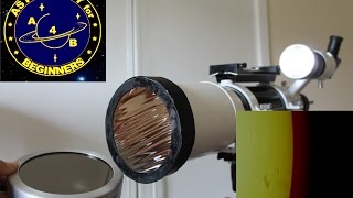 How to make a DIY Solar filter [upl. by Eecats120]