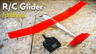 How to make RC Motor Glider DIY [upl. by Alfy]