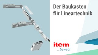 Lineartechnik modular gedacht Das item Linearsystem [upl. by Adnol]