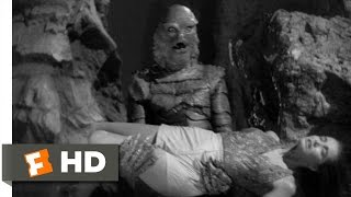 Creature from the Black Lagoon 910 Movie CLIP  Into the Creatures Lair 1954 HD [upl. by Micro]